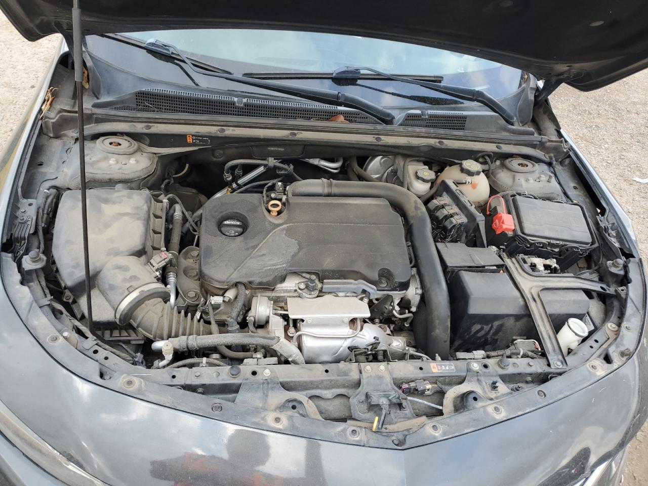 2017 Chevrolet Malibu VIN 1G1ZB5ST9HF182305 Copart auction photo, front end / side damage thumbnail 12