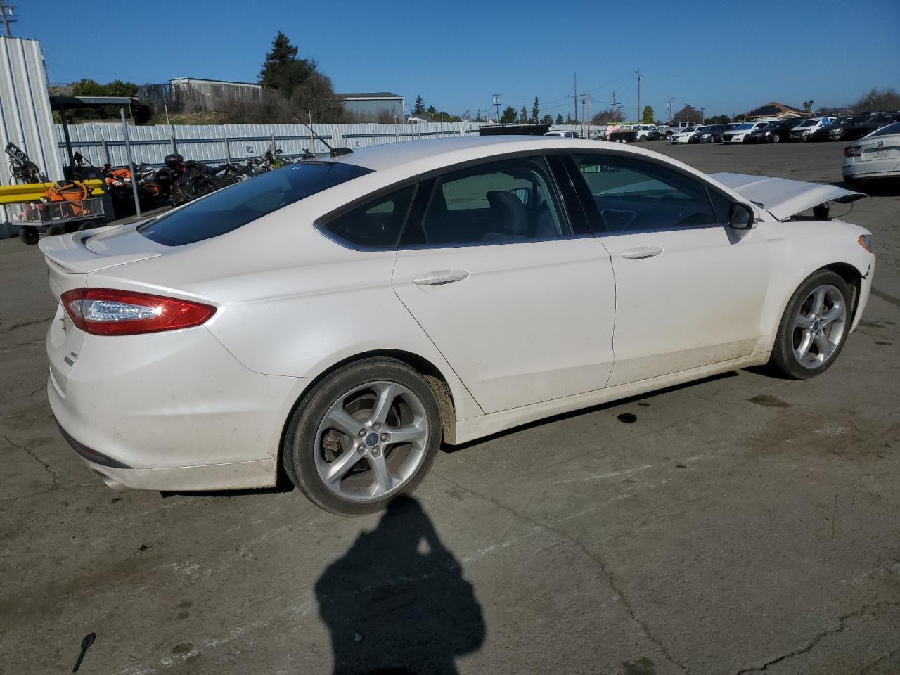 2015 Ford Fusion VIN 3FA6P0HD9FR306397 Copart auction photo, front end damage thumbnail 3