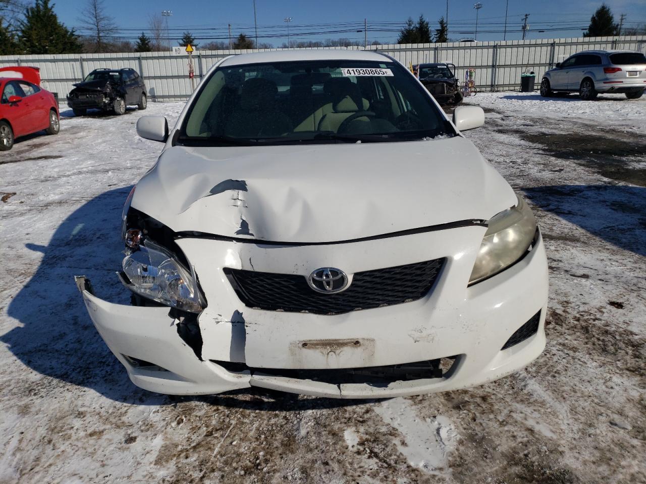 2010 Toyota Corolla VIN 1NXBU4EE8AZ378193 Copart auction photo, front end / minor dent/scratches damage thumbnail 5