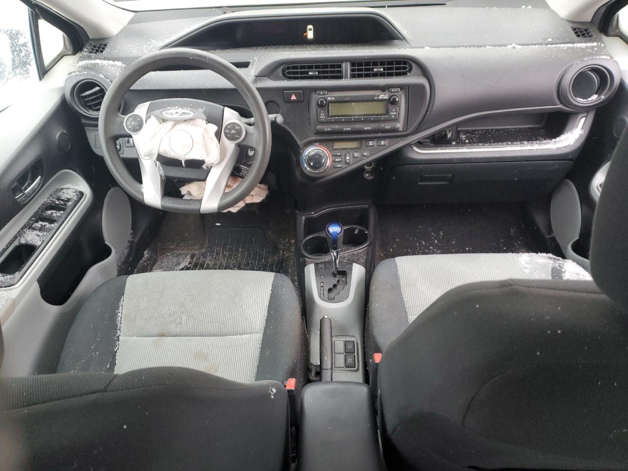 2014 Toyota Prius VIN JTDKDTB37E1061241 Copart auction photo, front end / side damage thumbnail 8