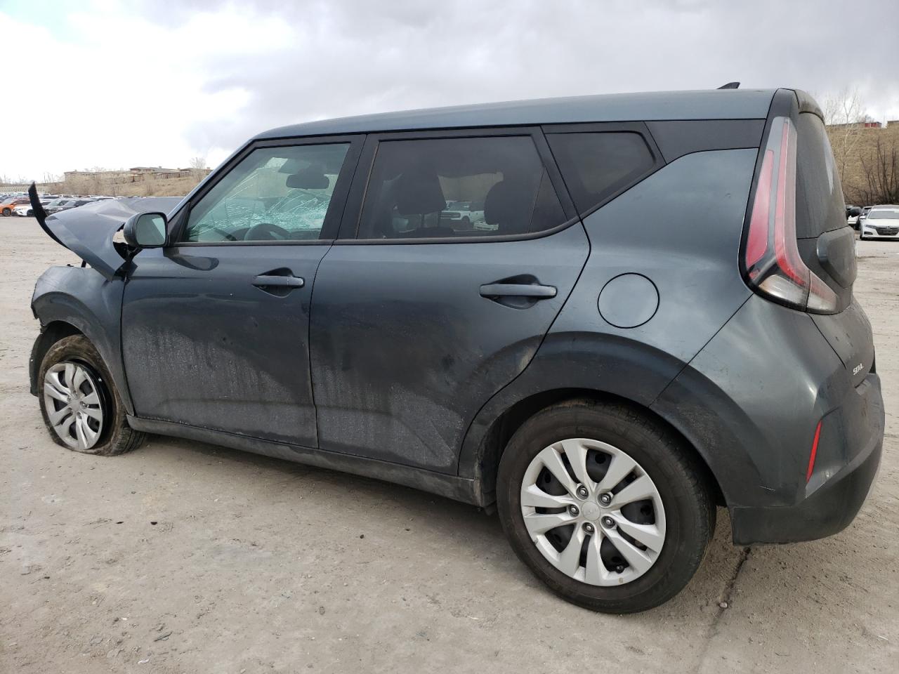 2023 KIA Soul VIN KNDJ23AU5P7211553 Copart auction photo, front end / side damage thumbnail 2