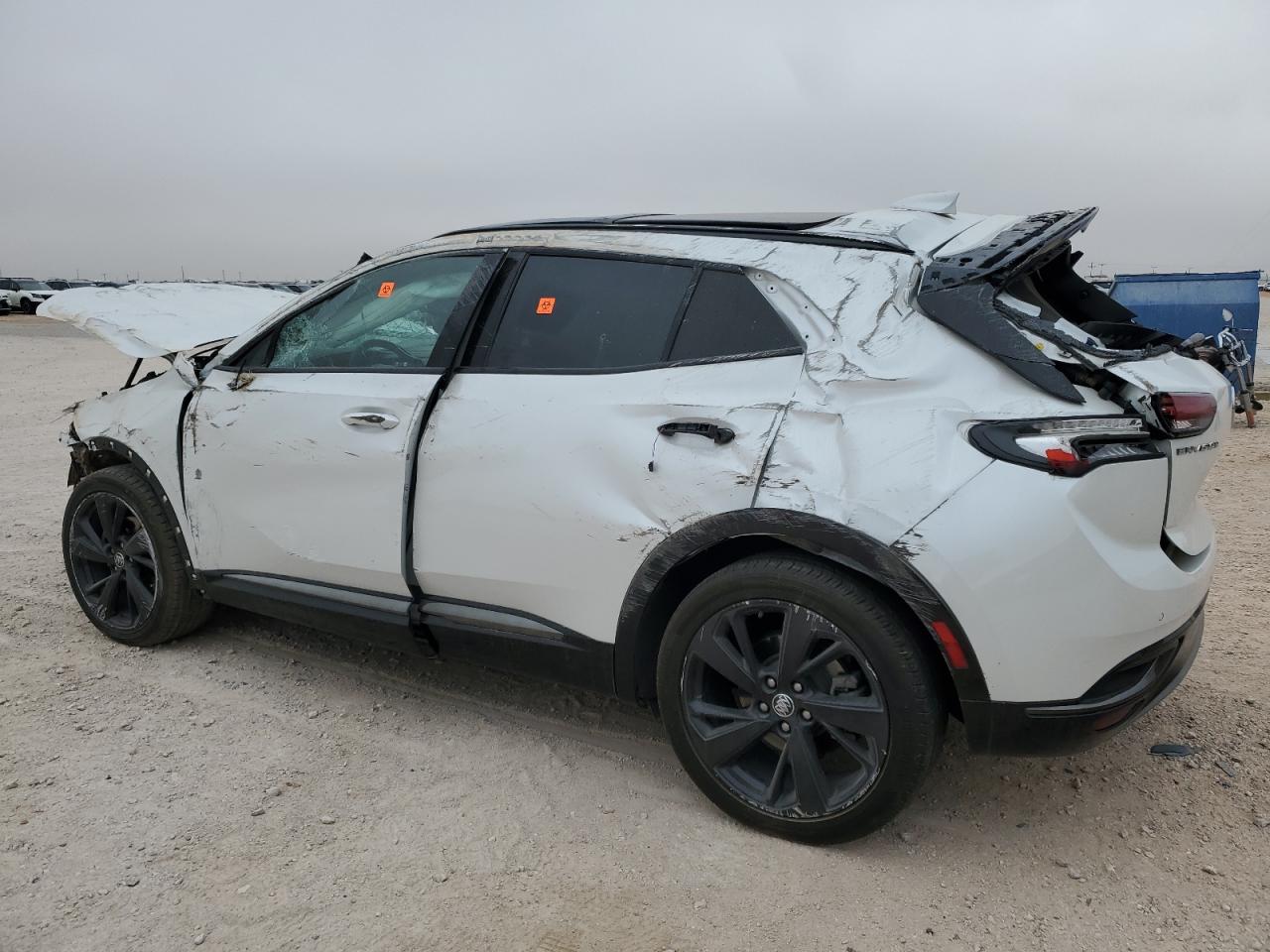 2023 Buick Envision VIN LRBFZNR47PD067022 Copart auction photo, rollover damage thumbnail 2