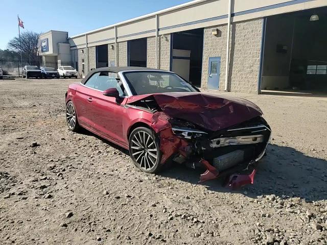 2018 Audi A5 VIN WAUYNGF53JN010331 Copart auction photo, front end / undercarriage damage thumbnail 11