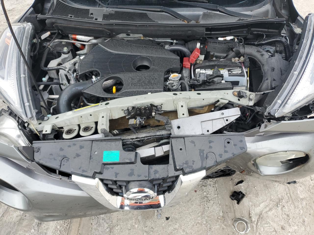 2017 Nissan Juke VIN JN8AF5MR3HT700893 Copart auction photo, front end / side damage thumbnail 12