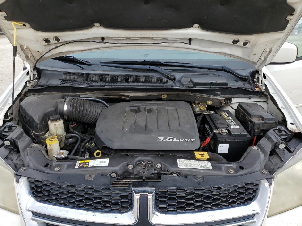 2013 Dodge Caravan VIN 2C4RDGCG0DR550162 Copart auction photo, rear end damage thumbnail 12