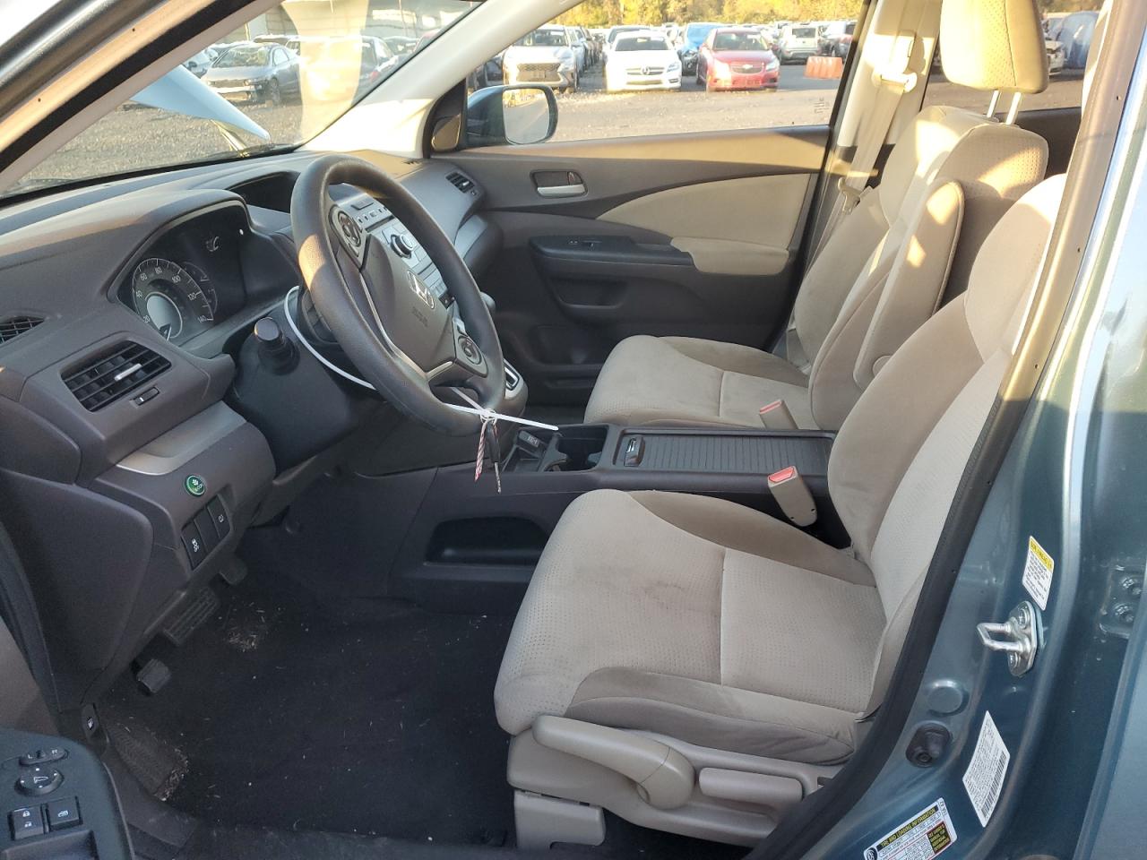 2014 Honda CR-V VIN 2HKRM4H51EH611782 Copart auction photo, front end damage thumbnail 7