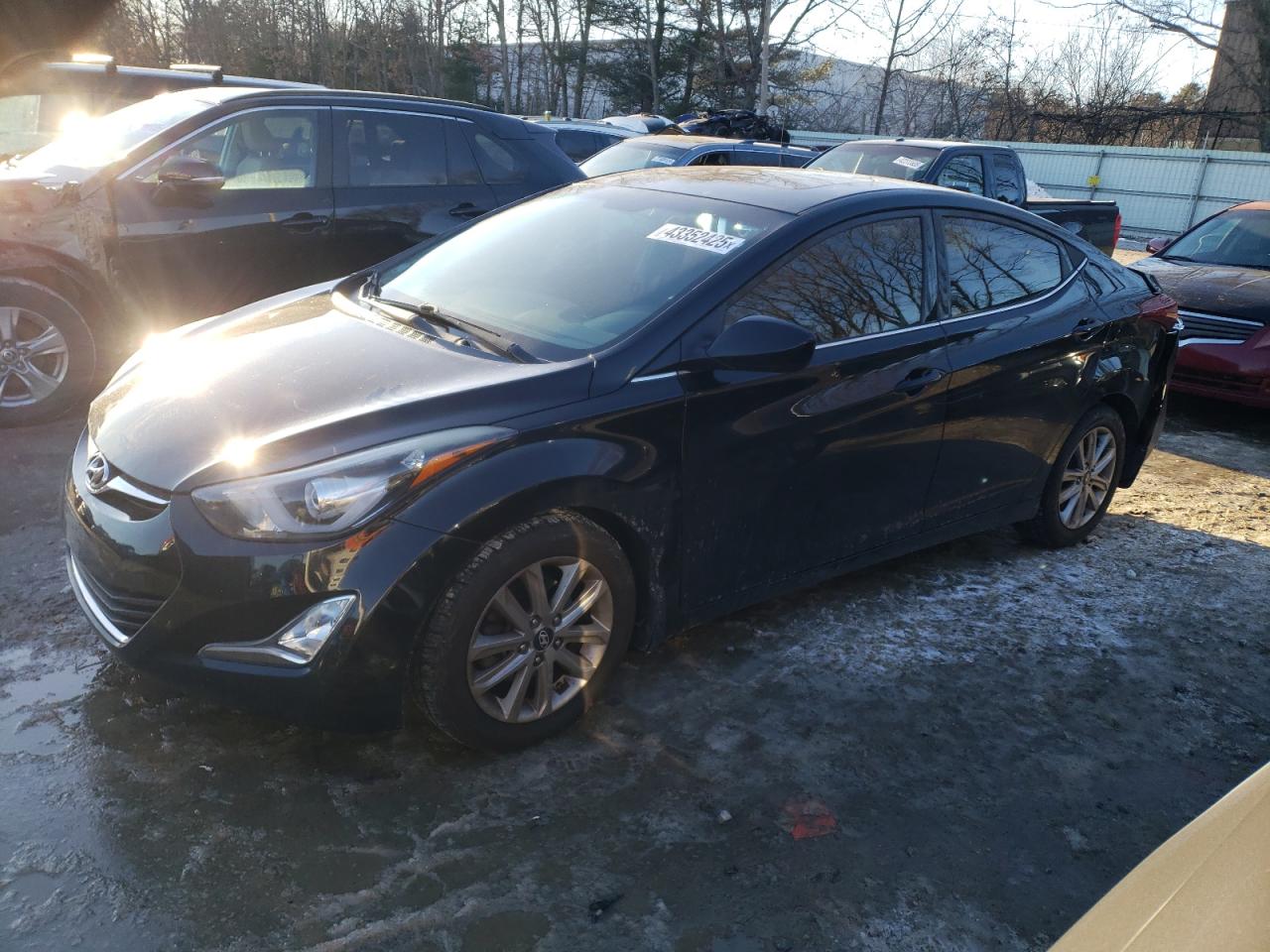 2015 Hyundai Elantra VIN KMHDH4AE9FU438153