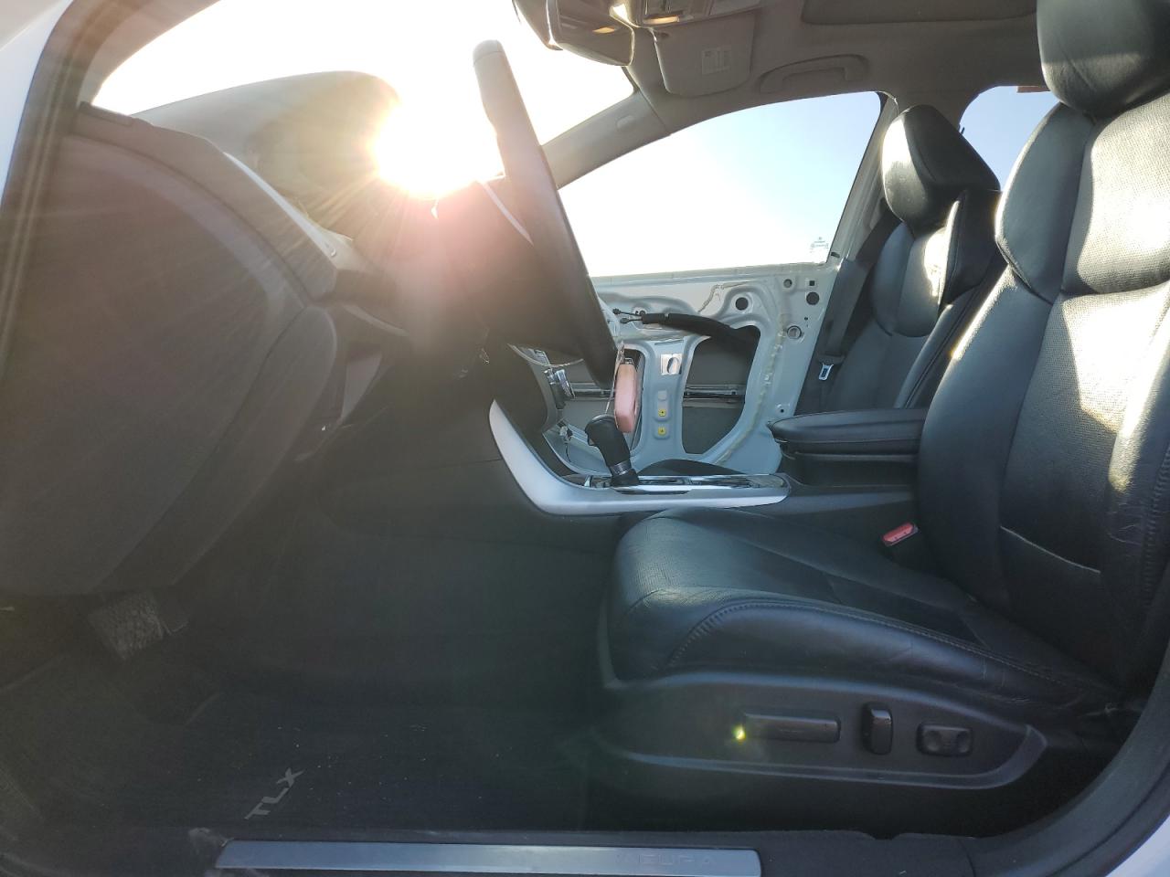 2017 Acura TLX VIN 19UUB1F58HA001182 Copart auction photo, side damage thumbnail 7