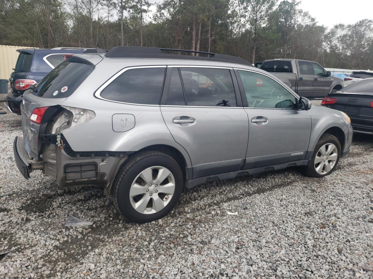 2011 Subaru Outback VIN 4S4BRBFC5B3341967 Copart auction photo, rear end damage thumbnail 3