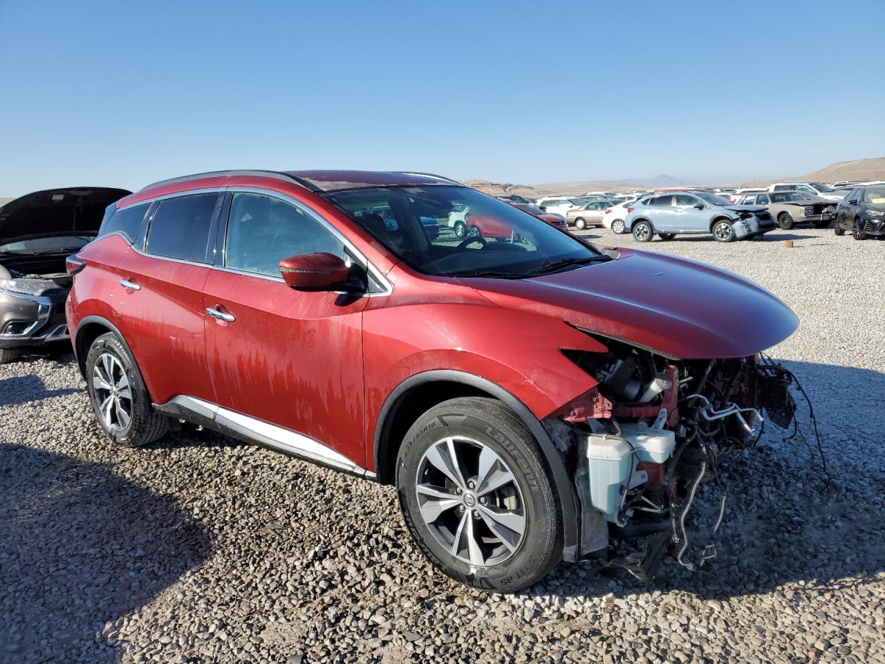 2020 Nissan Murano VIN 5N1AZ2BS5LN104555 Copart auction photo, front end damage thumbnail 4