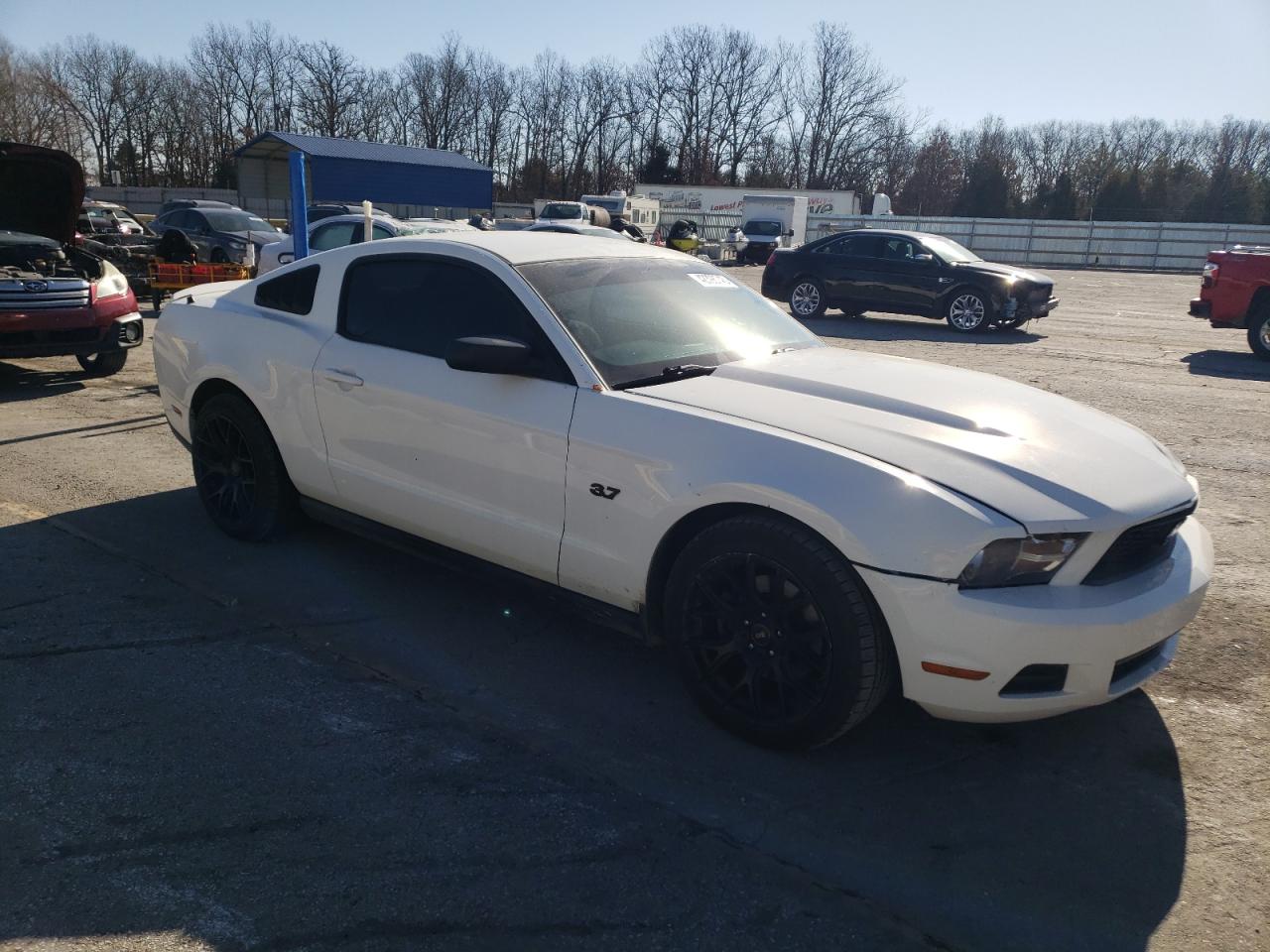2011 Ford Mustang VIN 1ZVBP8AM2B5109244 Copart auction photo, front end damage thumbnail 4