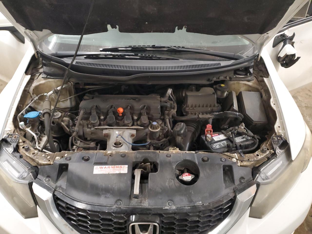 2015 Honda Civic VIN 19XFB2F57FE119179 Copart auction photo, side damage thumbnail 11