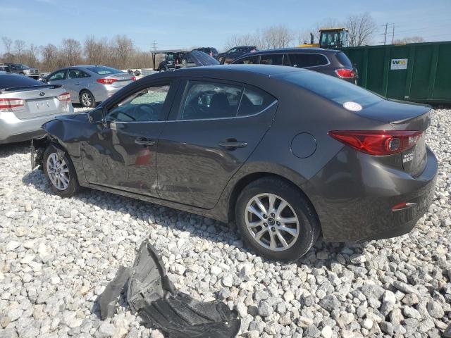 2016 Mazda 3 VIN JM1BM1V77G1318436 Copart auction photo, front end / side damage thumbnail 2