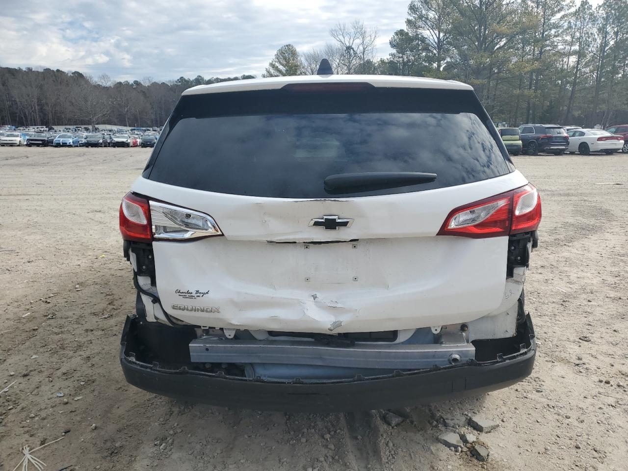 2021 Chevrolet Equinox VIN 3GNAXHEV7MS101948 Copart auction photo, rear end damage thumbnail 6