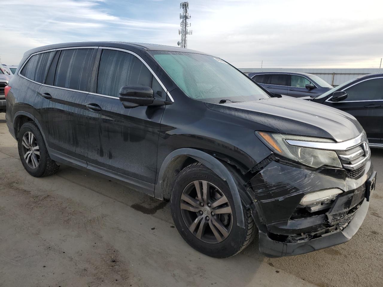 2016 Honda Pilot VIN 5FNYF5H54GB006068 Copart auction photo, front end damage thumbnail 4