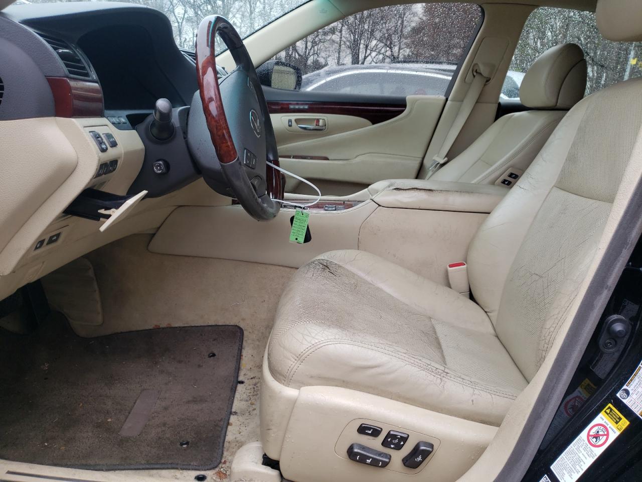 2010 Lexus LS VIN JTHCL5EF6A5007228 Copart auction photo, front end damage thumbnail 7