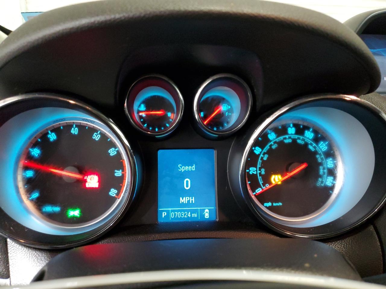 2016 Buick Encore VIN KL4CJASBXGB671425 Copart auction photo, rear end / side damage thumbnail 9