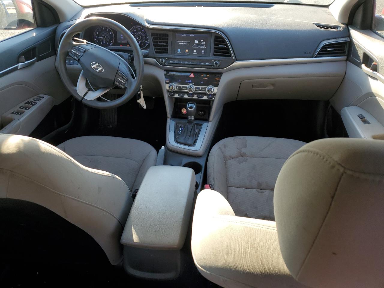 2020 Hyundai Elantra VIN 5NPD84LF3LH552892 Copart auction photo, rear end damage thumbnail 8