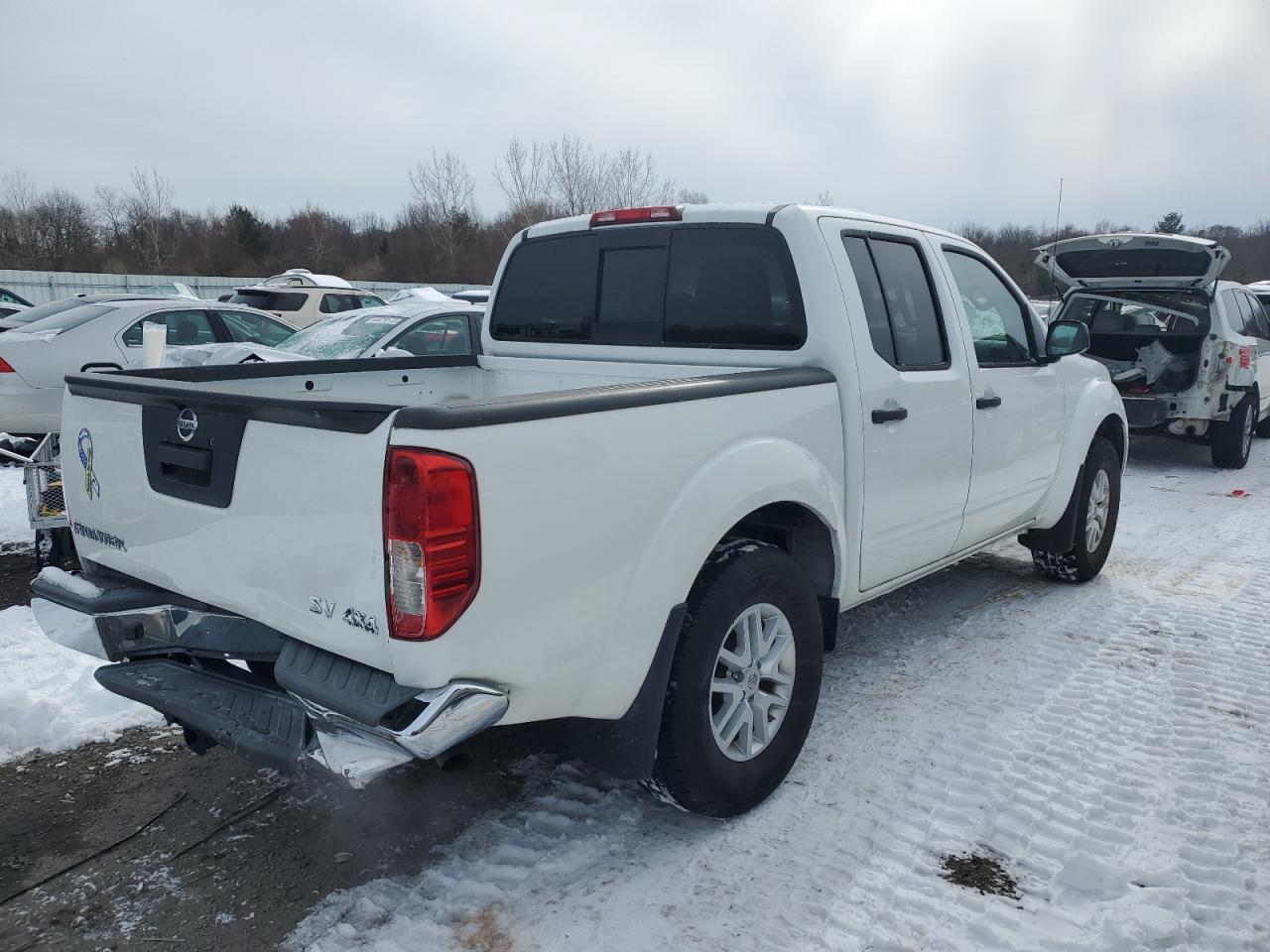 2019 Nissan Navara (Frontier) VIN 1N6AD0EV4KN881222 Copart auction photo, rear end damage thumbnail 3