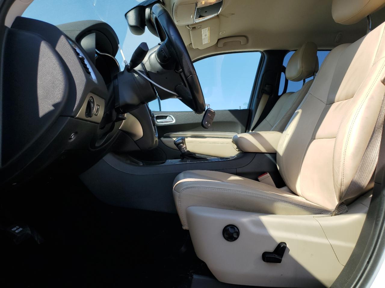 2020 Dodge Durango VIN 1C4RDHAG7LC352808 Copart auction photo, side / rear end damage thumbnail 7