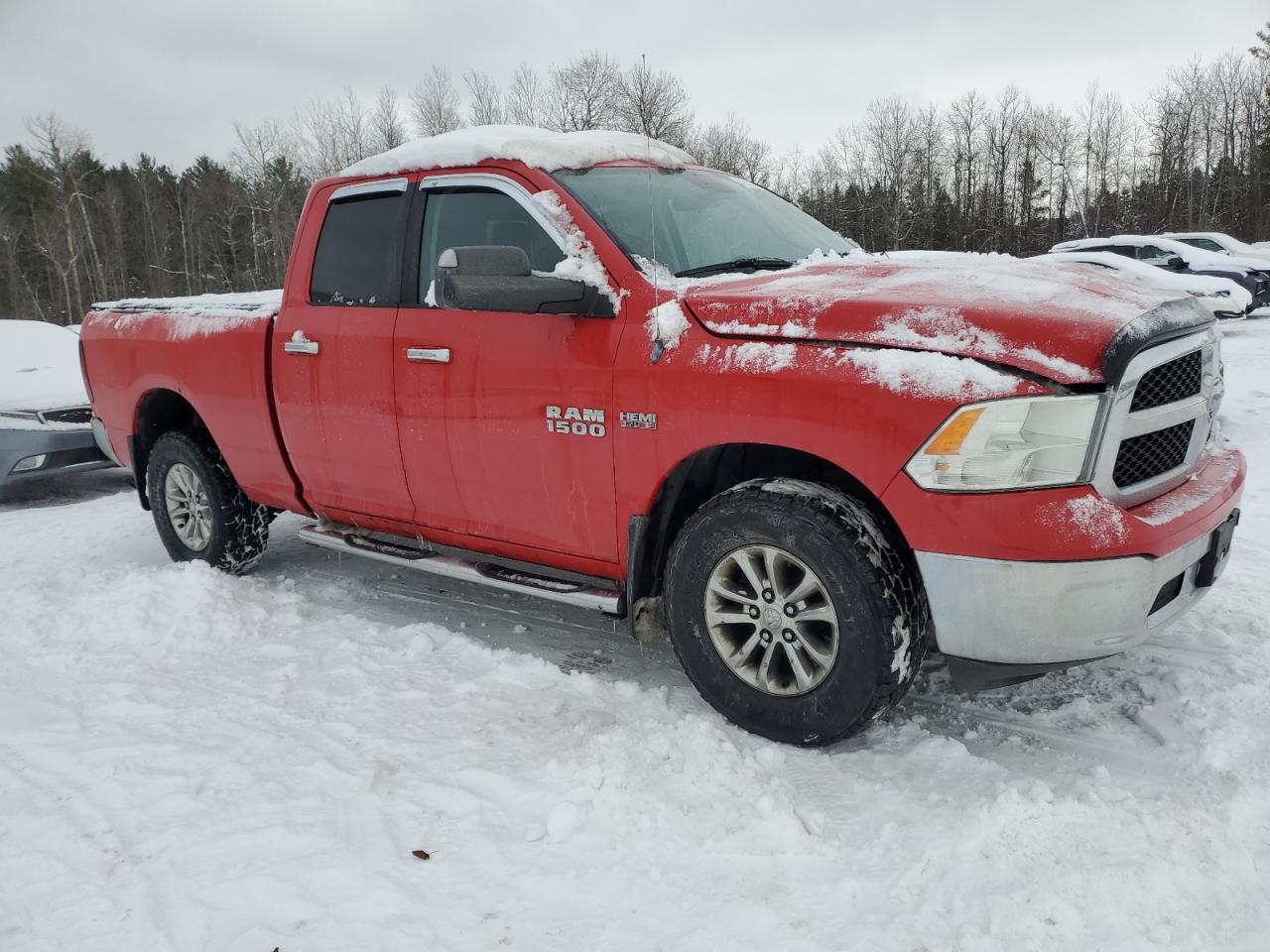 2013 RAM 1500 VIN 1C6RR7GT5DS645413 Copart auction photo, front end / minor dent/scratches damage thumbnail 4
