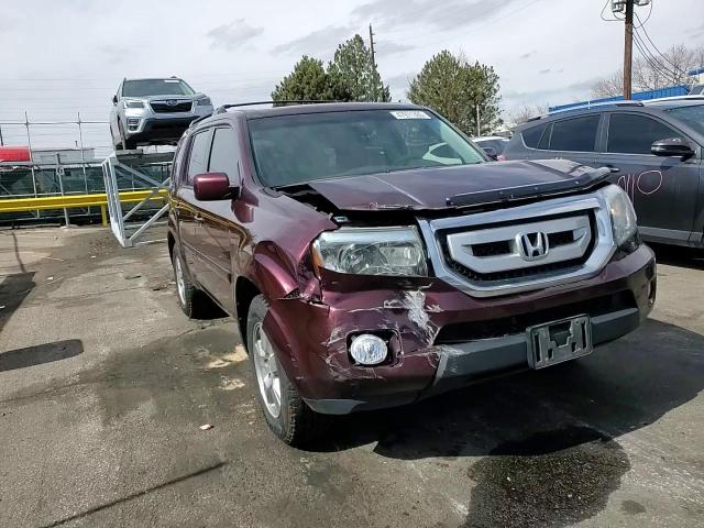 2011 Honda Pilot VIN 5FNYF4H53BB018750 Copart auction photo, front end damage thumbnail 11