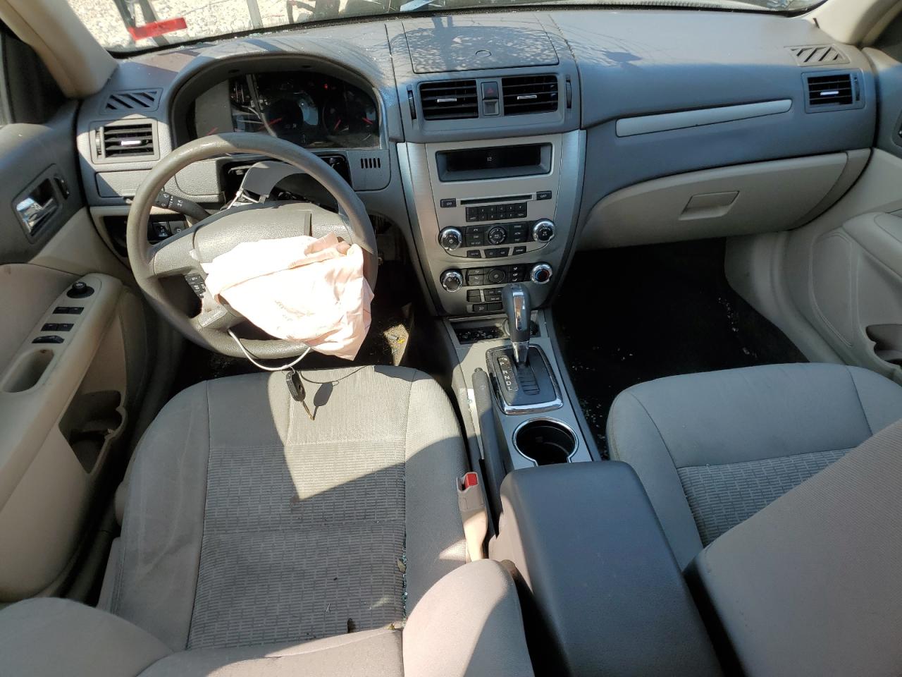 2012 Ford Fusion VIN 3FAHP0GA6CR133935 Copart auction photo, front end / all over damage thumbnail 8