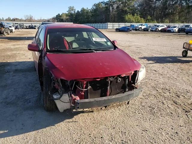 2010 Toyota Corolla VIN 1NXBU4EE7AZ241309 Copart auction photo, front end / side damage thumbnail 11