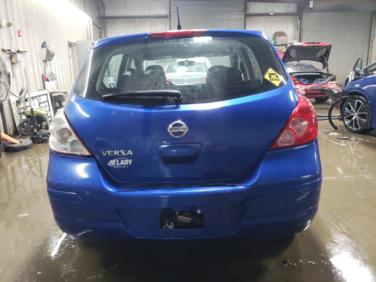 2010 Nissan Versa VIN 3N1BC1CP6AL446160 Copart auction photo, rear end damage thumbnail 6