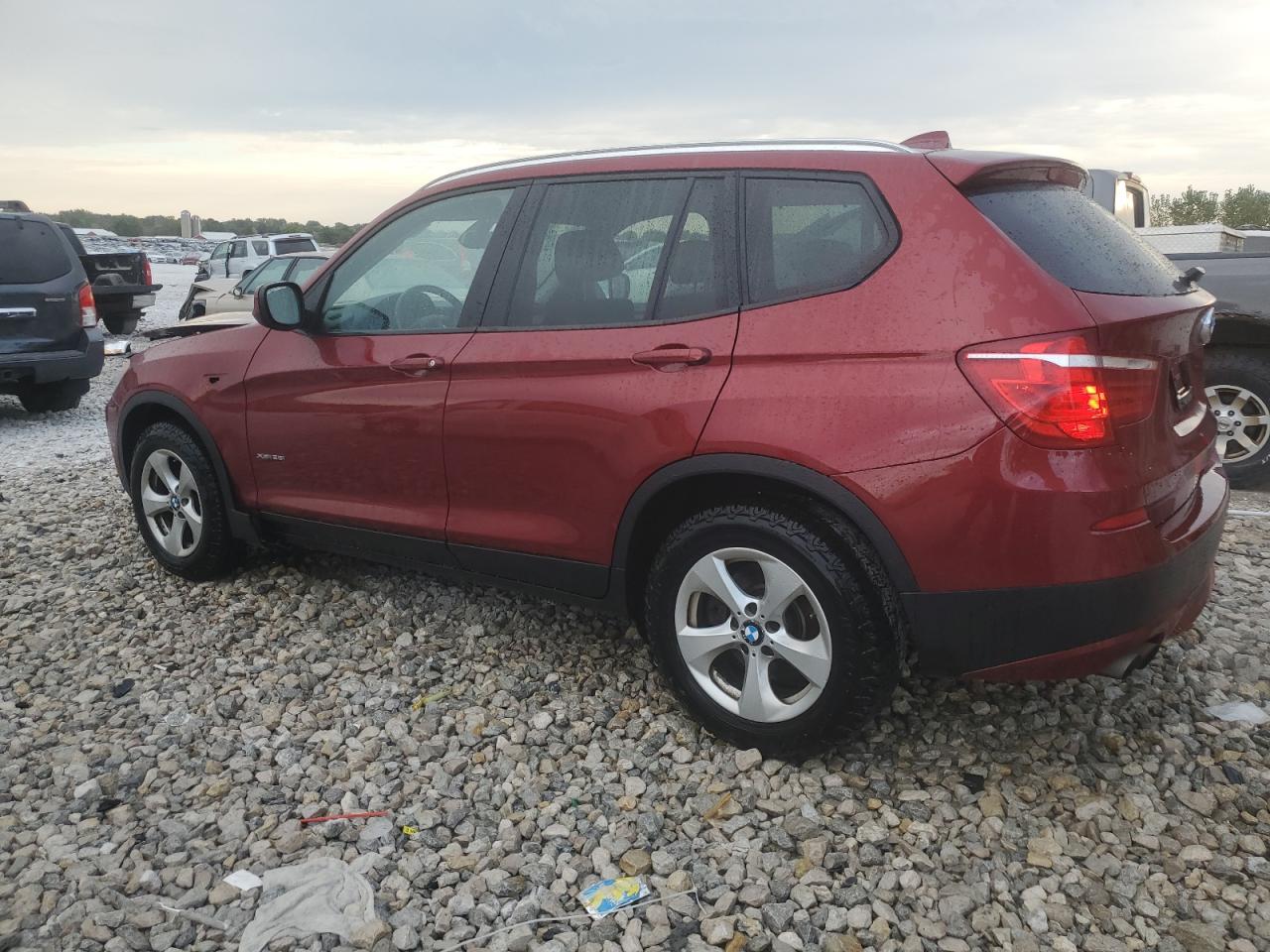 2011 BMW X3 VIN 5UXWX5C52BL707532 Copart auction photo, front end damage thumbnail 2
