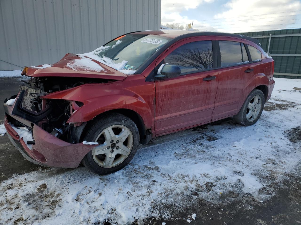 2007 Dodge Caliber VIN 1B3HB48B47D158632