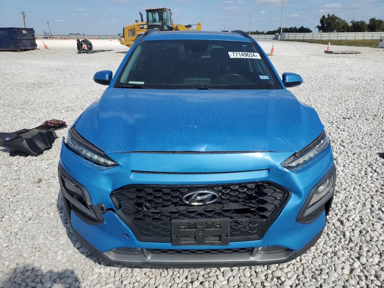 2020 Hyundai Kona VIN KM8K62AA0LU552956 Copart auction photo, frame damage / all over damage thumbnail 5