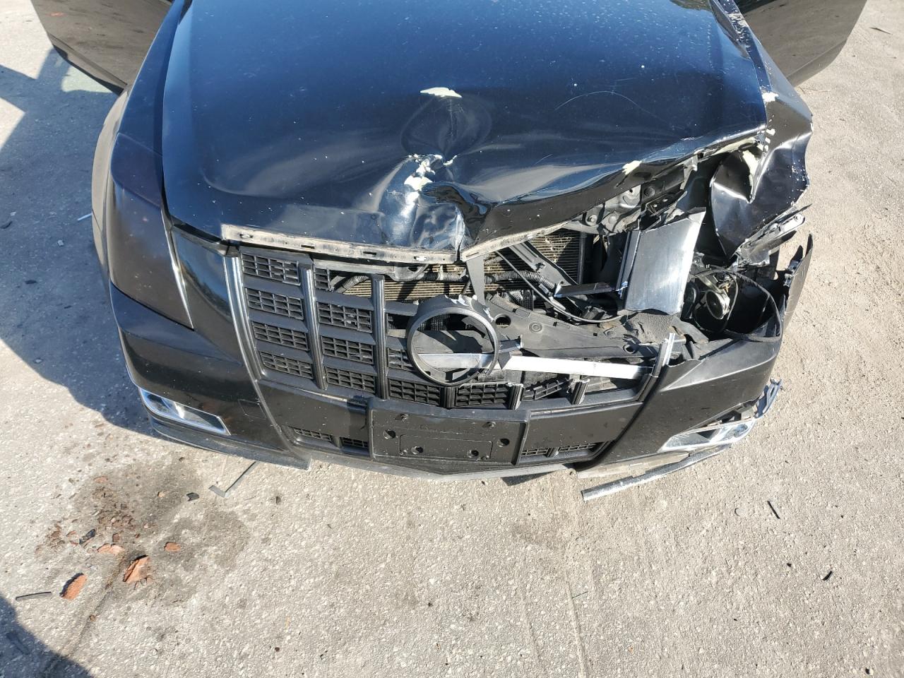 2012 Cadillac CTS VIN 1G6DS1E34C0137261 Copart auction photo, front end damage thumbnail 13