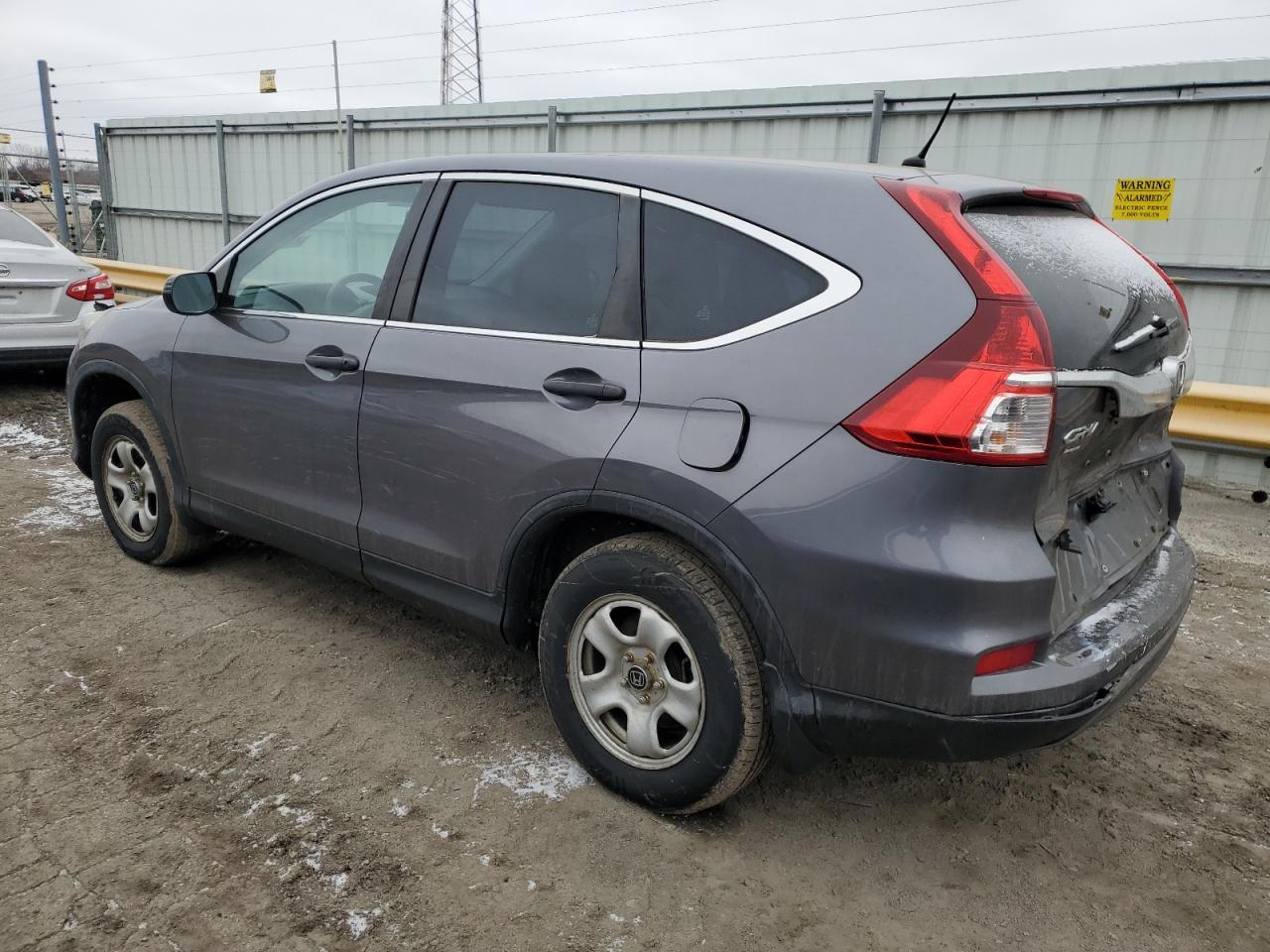 2015 Honda CR-V VIN 5J6RM4H37FL112720 Copart auction photo, rear end damage thumbnail 2