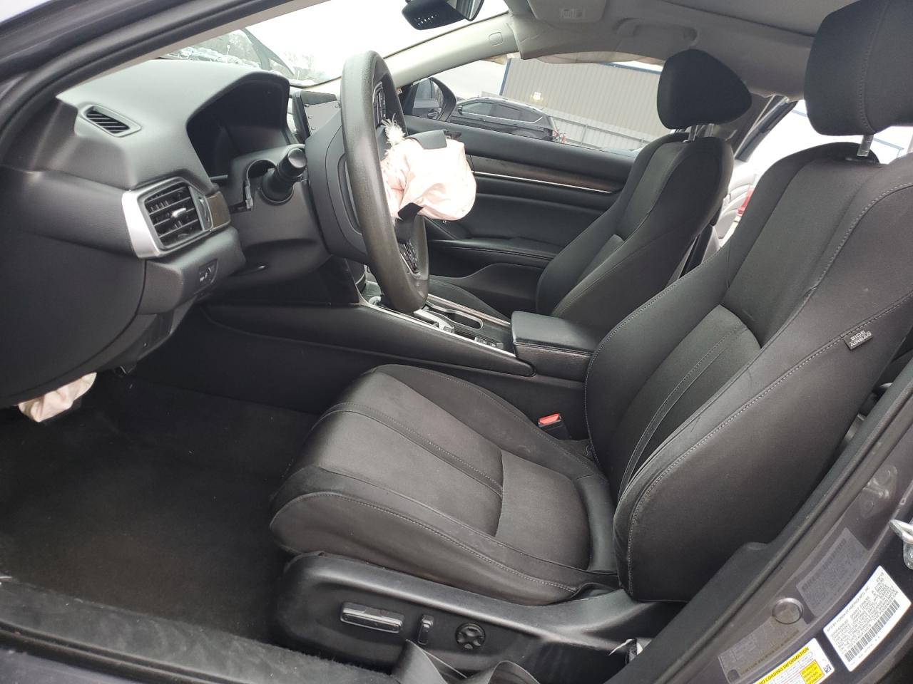 2018 Honda Accord VIN 1HGCV1F40JA132218 Copart auction photo, front end / side damage thumbnail 7