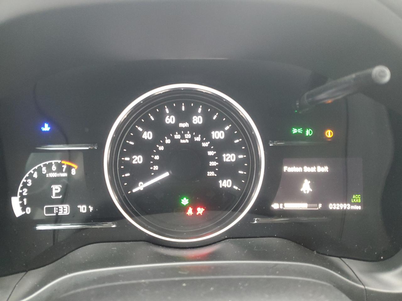 2021 Honda HR-V VIN 3CZRU6H74MM729549 Copart auction photo, side damage thumbnail 9