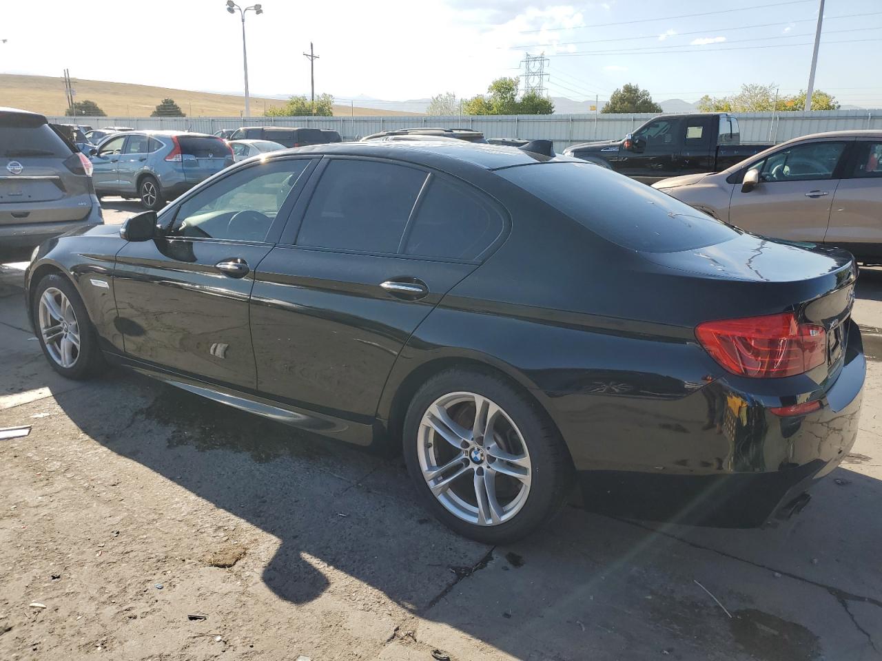 2015 BMW 5er VIN WBA5A7C59FD622453 Copart auction photo, hail damage thumbnail 2