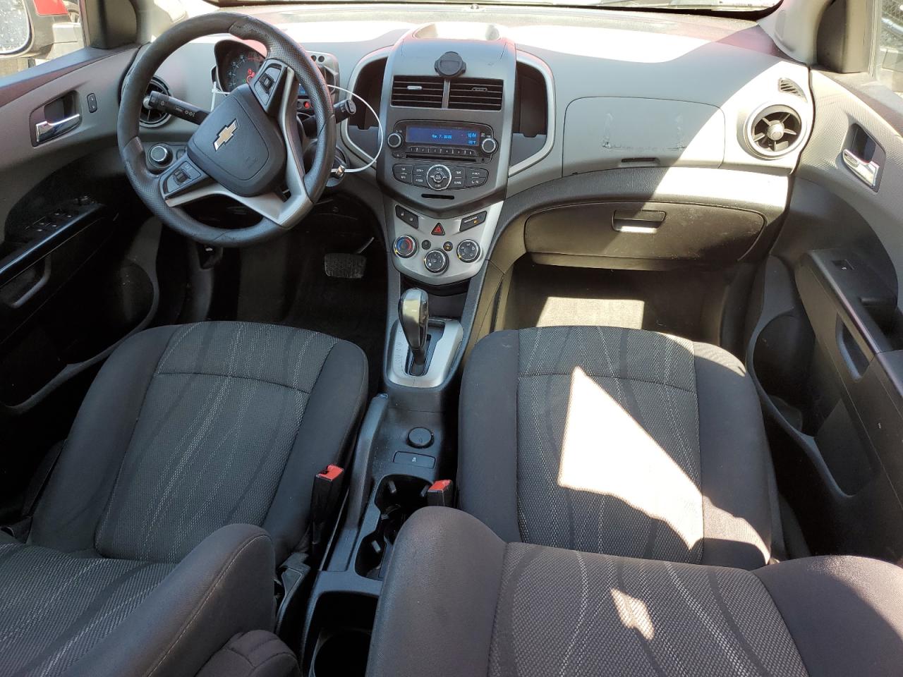 2015 Chevrolet Sonic VIN 1G1JC6SG1F4170189 Copart auction photo, front end damage thumbnail 8
