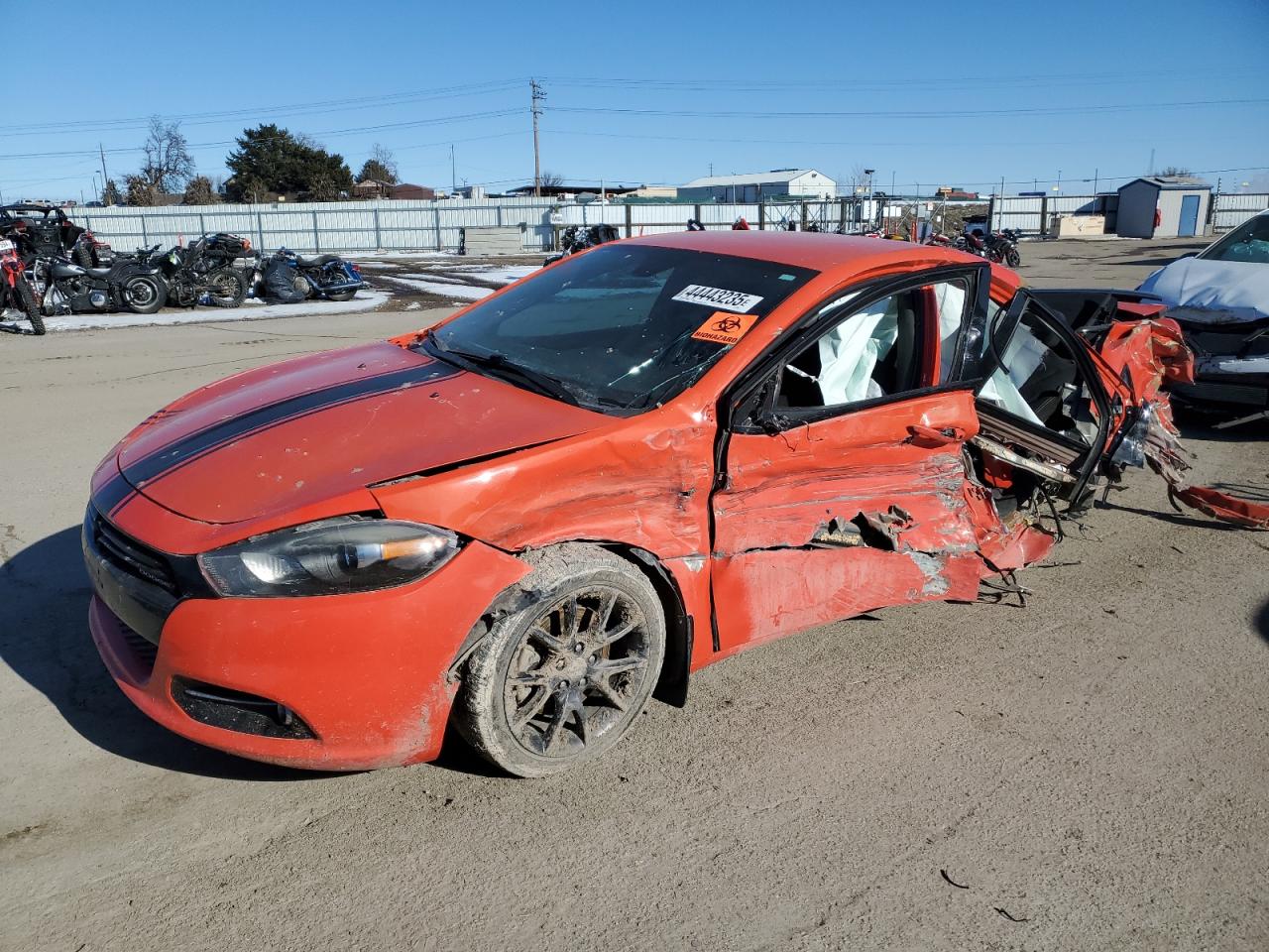 2016 Dodge Dart VIN 1C3CDFFA1GD822527 - Copart auction photo