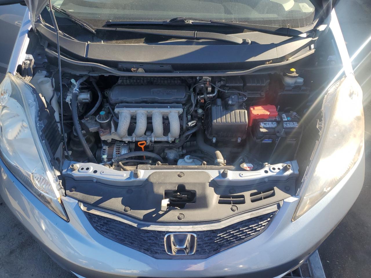 2011 Honda Fit VIN JHMGE8H55BC007749 Copart auction photo, side damage thumbnail 11