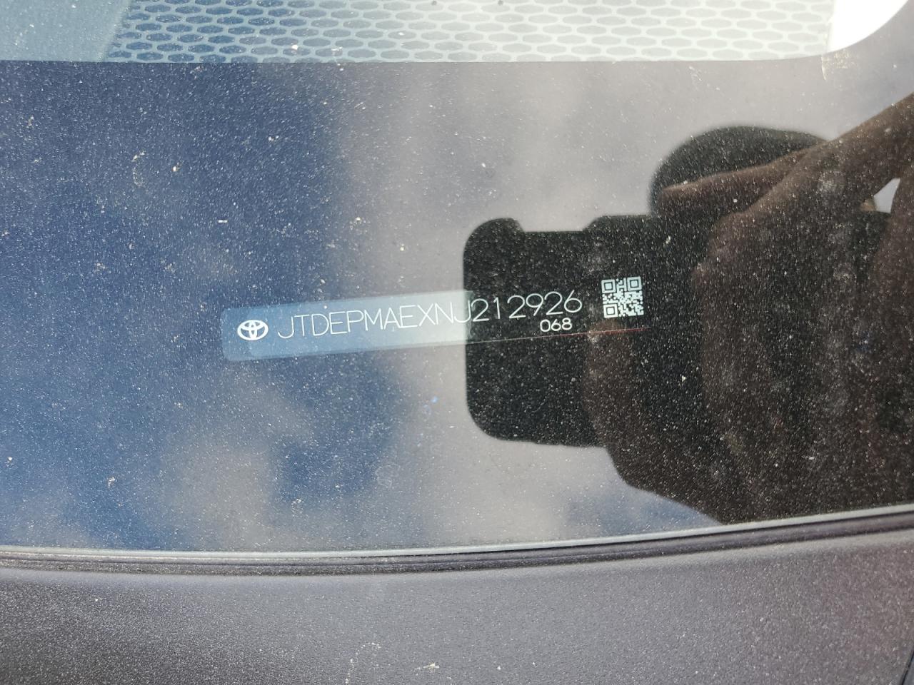 2022 Toyota Corolla VIN JTDEPMAEXNJ212926 Copart auction photo, side damage thumbnail 14