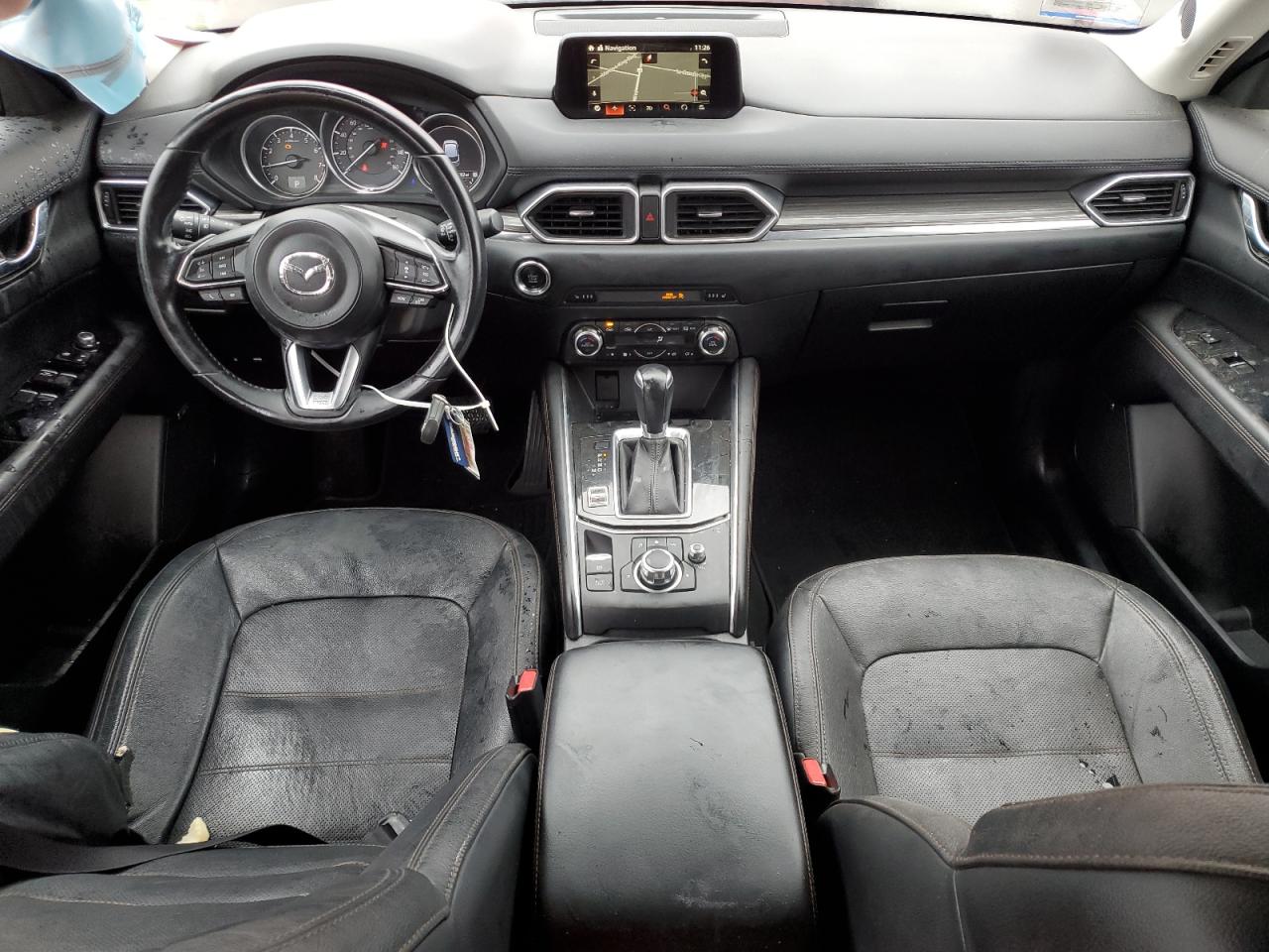 2017 Mazda CX-5 VIN JM3KFBDL4H0104839 Copart auction photo, rollover damage thumbnail 8