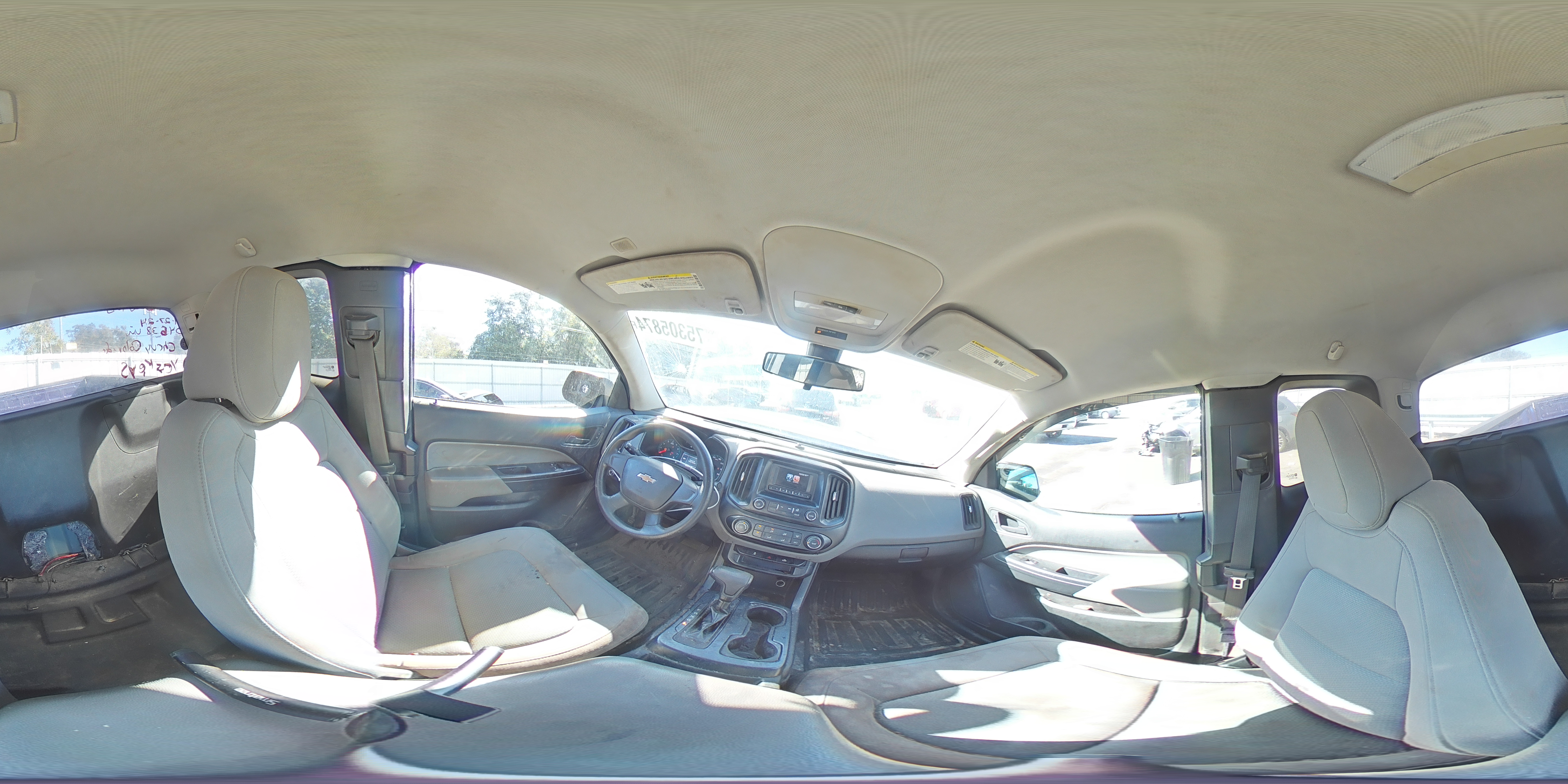 2017 Chevrolet Colorado VIN 1GCHSBEA0H1304638 Copart auction photo, front end / side damage thumbnail 12