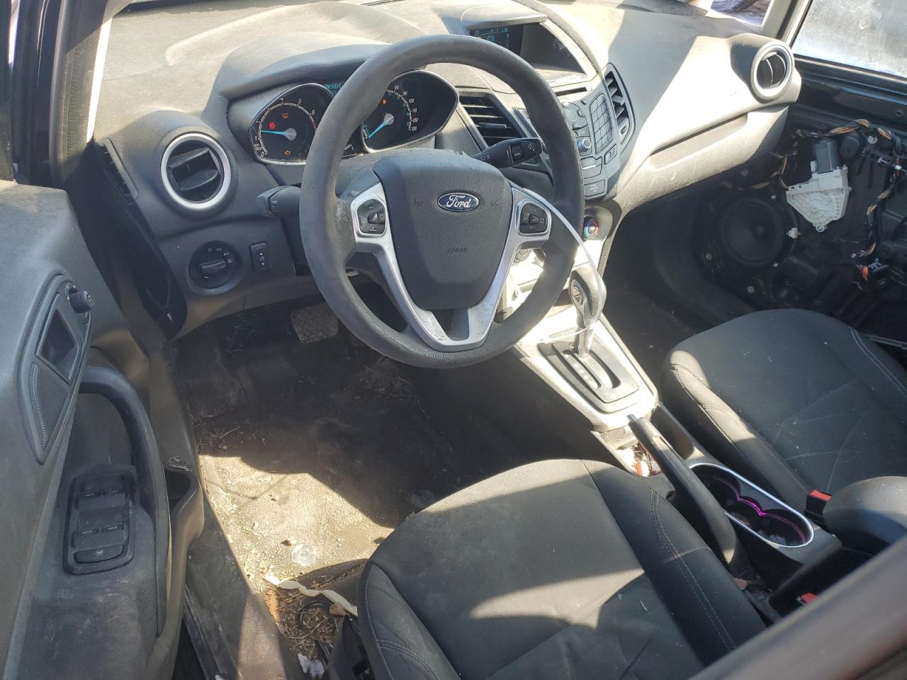 2017 Ford Fiesta VIN 3FADP4BJ4HM159435 Copart auction photo, front end damage thumbnail 8