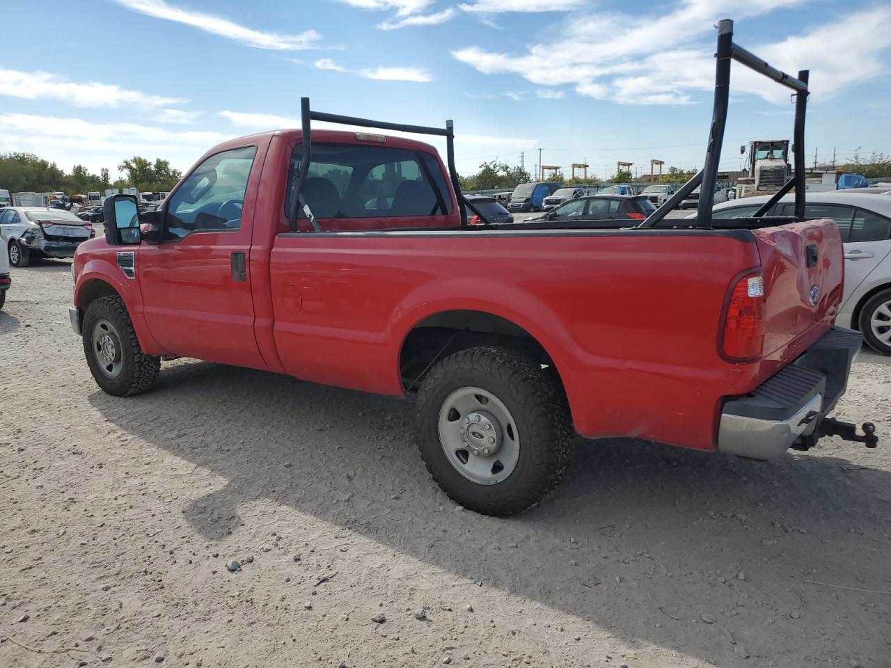 2008 Ford F250 VIN 1FTNF20528EB20182 Copart auction photo, rear end / minor dent/scratches damage thumbnail 2
