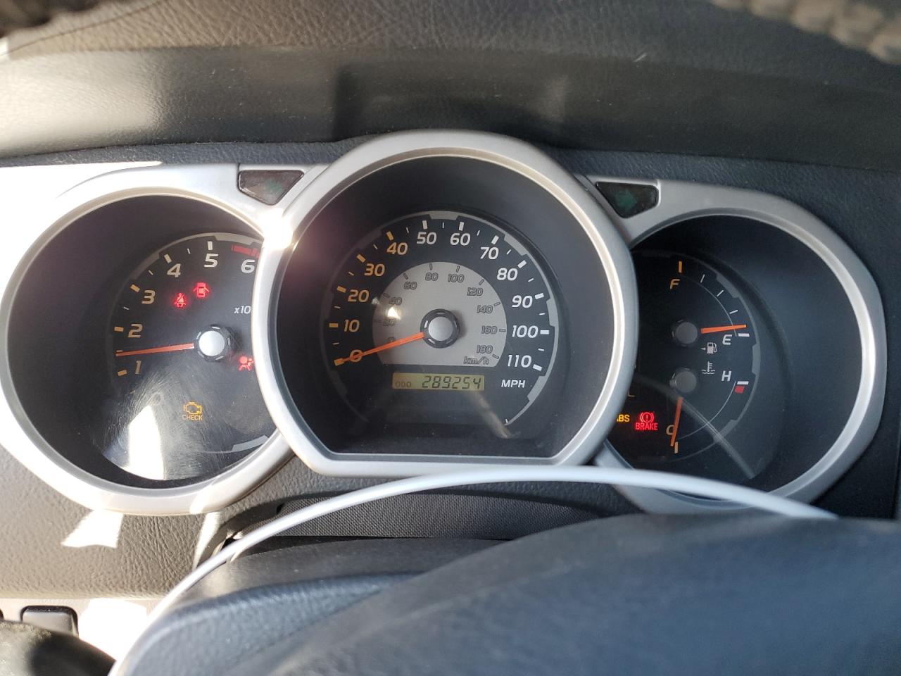 2005 Toyota 4Runner VIN JTEBU14R858037443 Copart auction photo, front end / rear end damage thumbnail 9