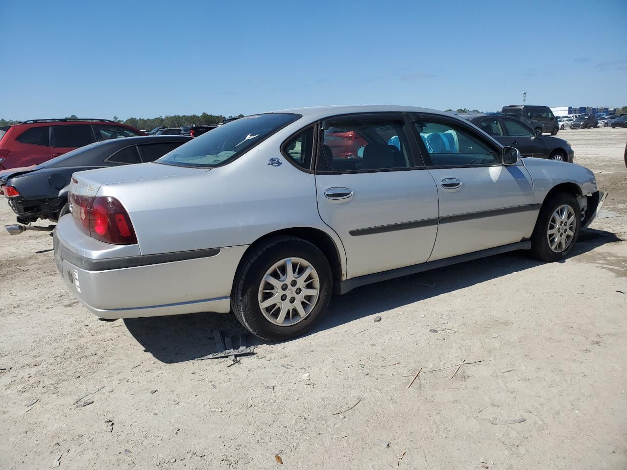 2003 Chevrolet Impala VIN 2G1WF52E739335354 Copart auction photo, front end / minor dent/scratches damage thumbnail 3
