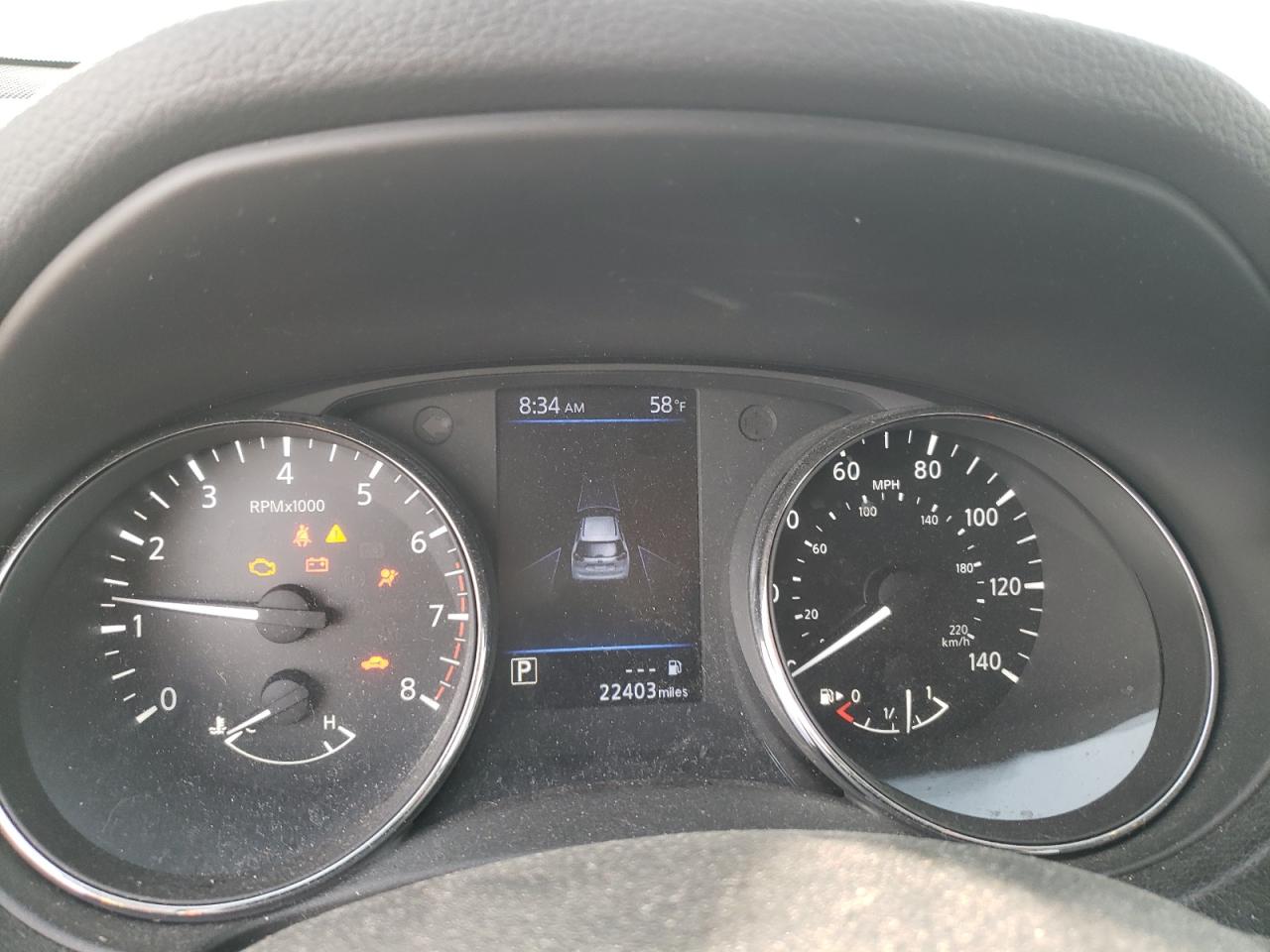 2020 Nissan Rogue VIN 5N1AT2MV1LC730835 Copart auction photo, front end damage thumbnail 9