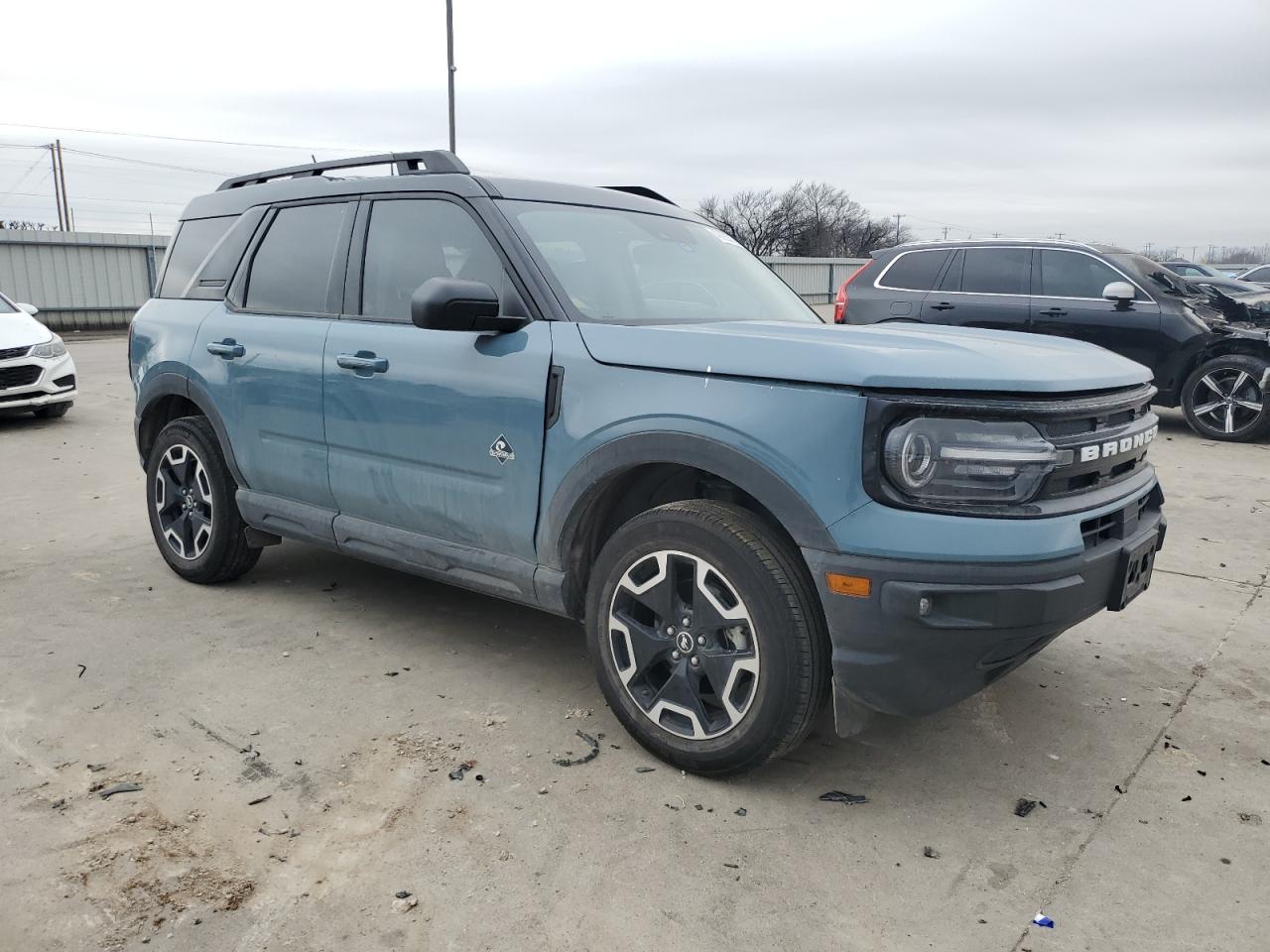 2023 Ford Bronco VIN 3FMCR9C61PRE06382 Copart auction photo, front end / rear end damage thumbnail 4