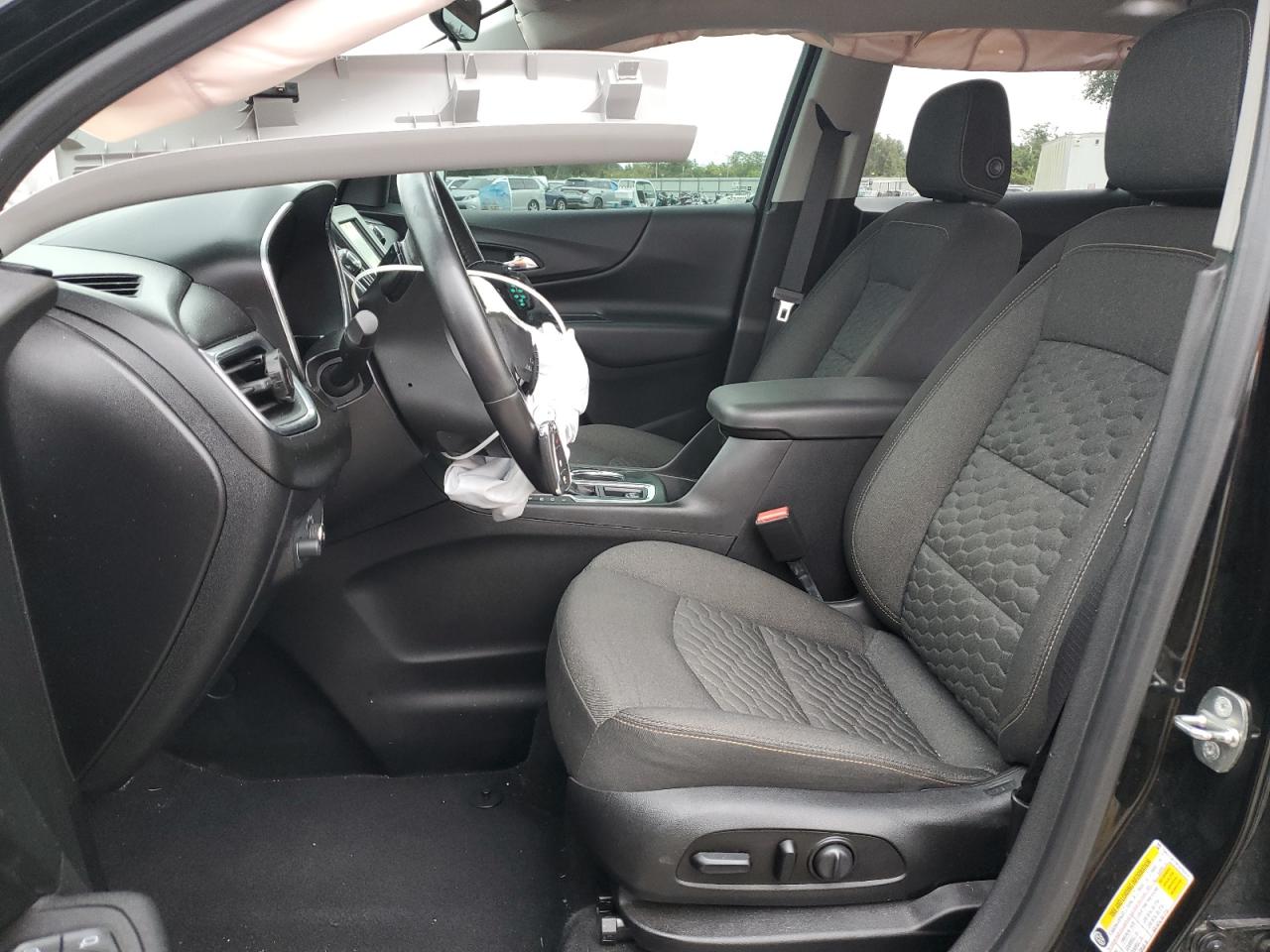 2019 Chevrolet Equinox VIN 2GNAXJEV9K6250414 Copart auction photo, front end / side damage thumbnail 7